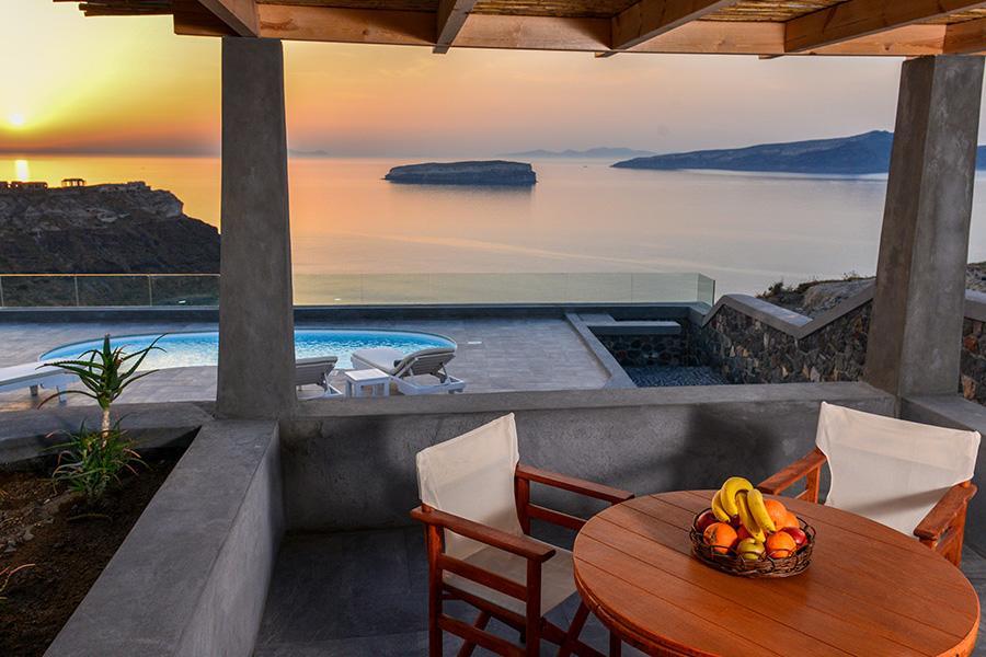 Our Villa Santorini Akrotírion Eksteriør bilde