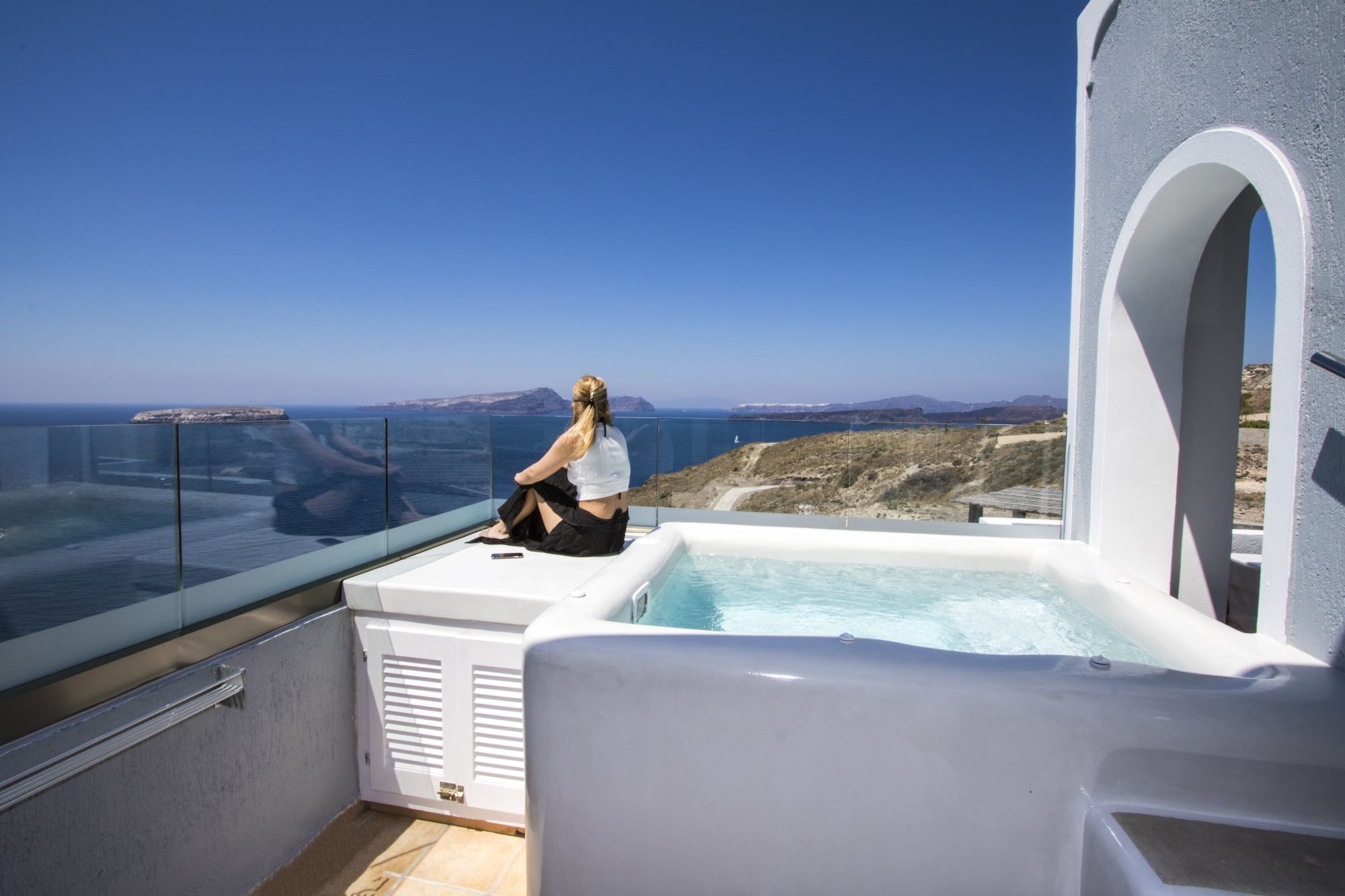 Our Villa Santorini Akrotírion Eksteriør bilde