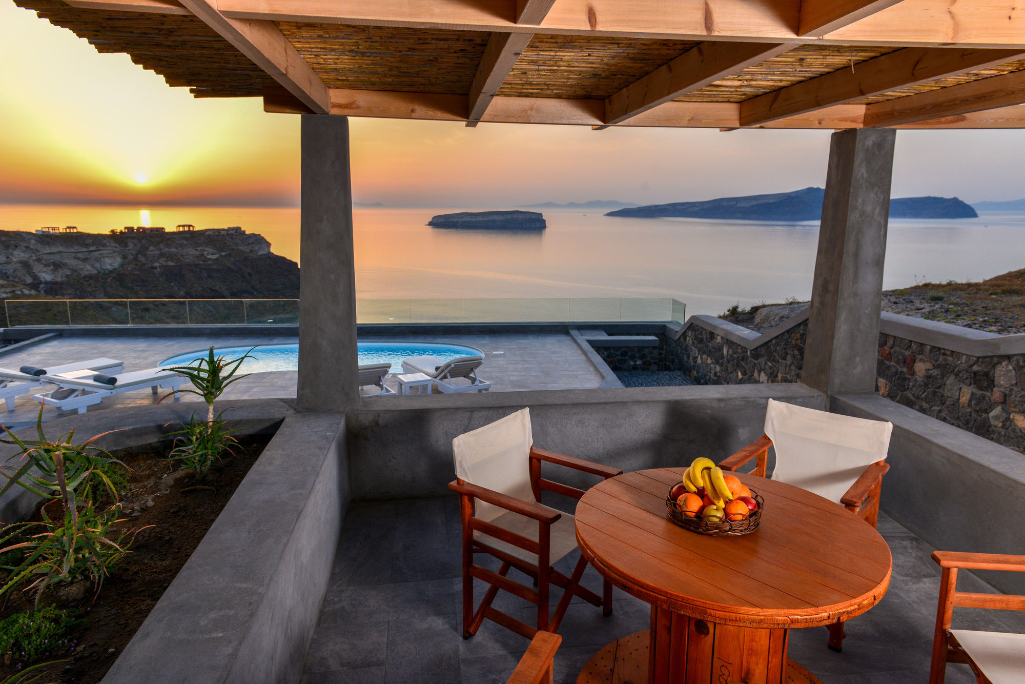 Our Villa Santorini Akrotírion Eksteriør bilde
